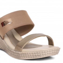 Paragon women's solea plus beige casual sandal
