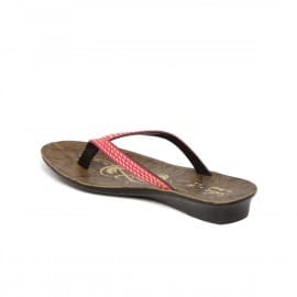Paragon women's pink solea flip-flops