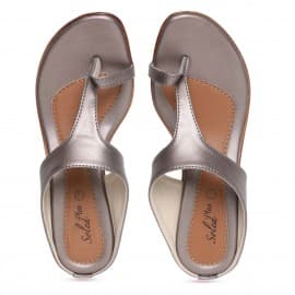 Paragon women's solea plus gunmetal casual sandal