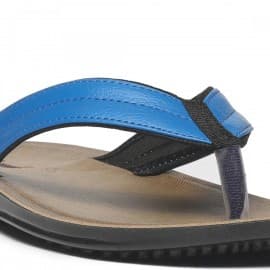 Paragon men's blue vertex flip-flops