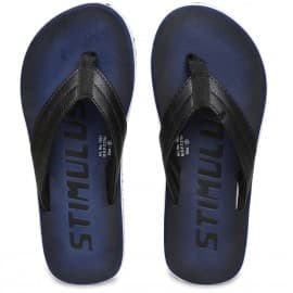Paragon men's blue stimulus flip-flops