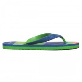 Paragon men's blue&green stimulus flip-flops