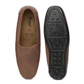 Paragon men's brown stimulus casual shoes