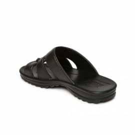 Paragon men's parealite black flip-flops