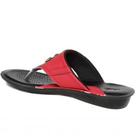 Paragon women's red solea flip-flops