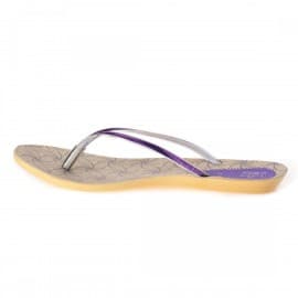 Paragon women's purple solea ethnic flip-flops