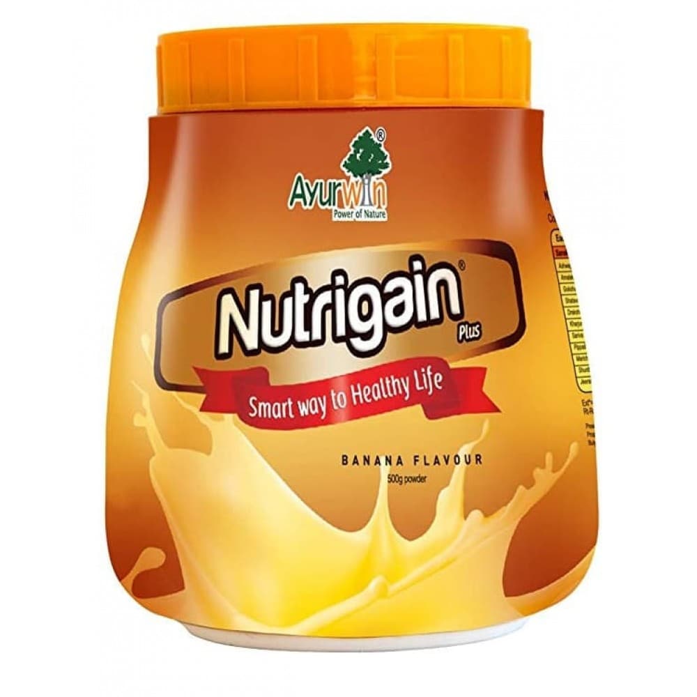Ayurwin nutrigain plus tin banana flavour
