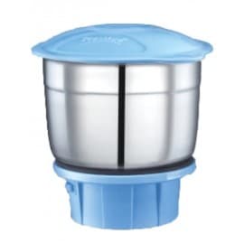 Prestige stylo 550W mixer grinder(white with indigo base)