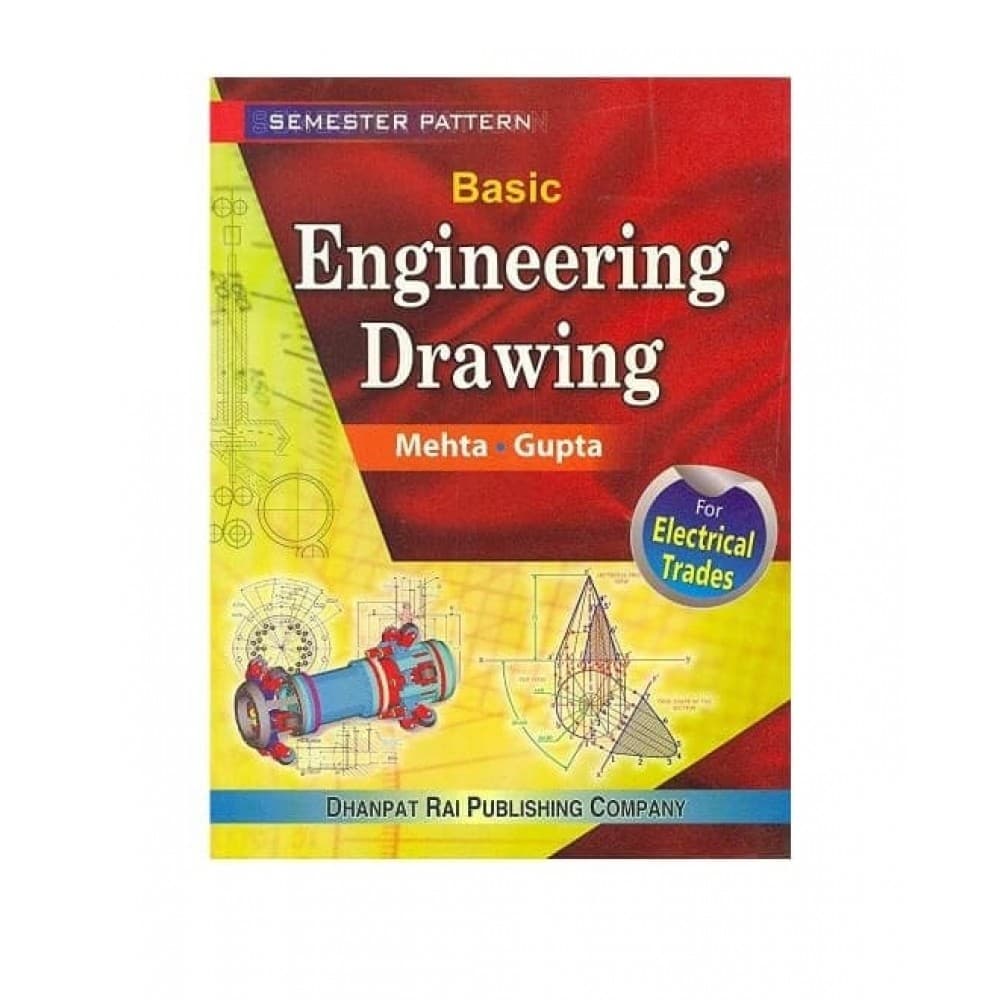 Hindi Basic Engineering Drawing Book - Electronics Mechanic (I & II Year),  ITI at Rs 300 in Jaipur