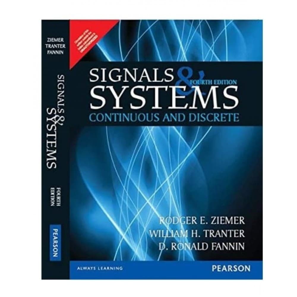 Signals and systems: continuous and discrete