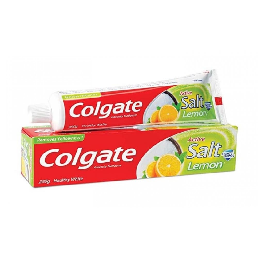 Colgate active salt lemon