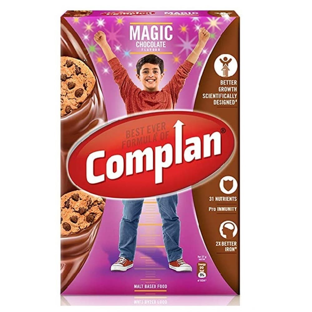 Complan magic chocolate flavoured refill pack