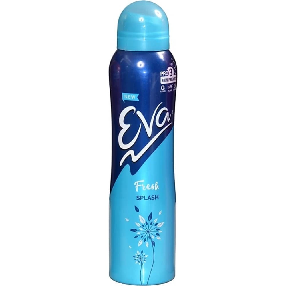Eva fresh splash deodorant body spray for women