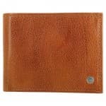 Titan Tan leather bifold wallet, TW211LM1TN