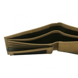 Titan Tan leather bifold wallet, TW177LM1TN