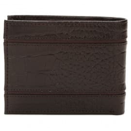 Titan black leather bifold wallet, TW169LM1DB