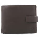Titan brown leather bifold wallet, TW205LM1DB