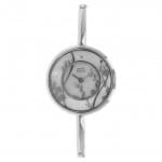 Titan Raga mother of pearl dial silver metal strap watch