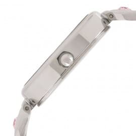 Titan Raga pink dial silver metal strap watch