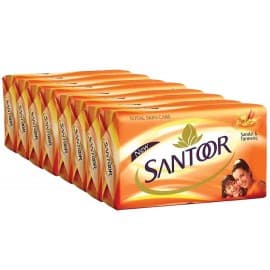 Santoor sandal & turmeric soap