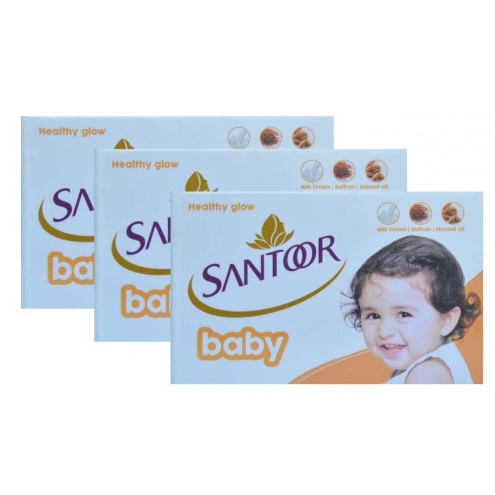 Santoor baby soap healthy glow