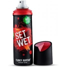 Set wet funky Avtar perfume body spray