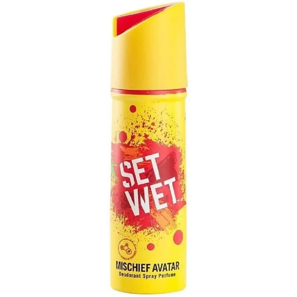 Set wet mischief Avtar perfume body spray