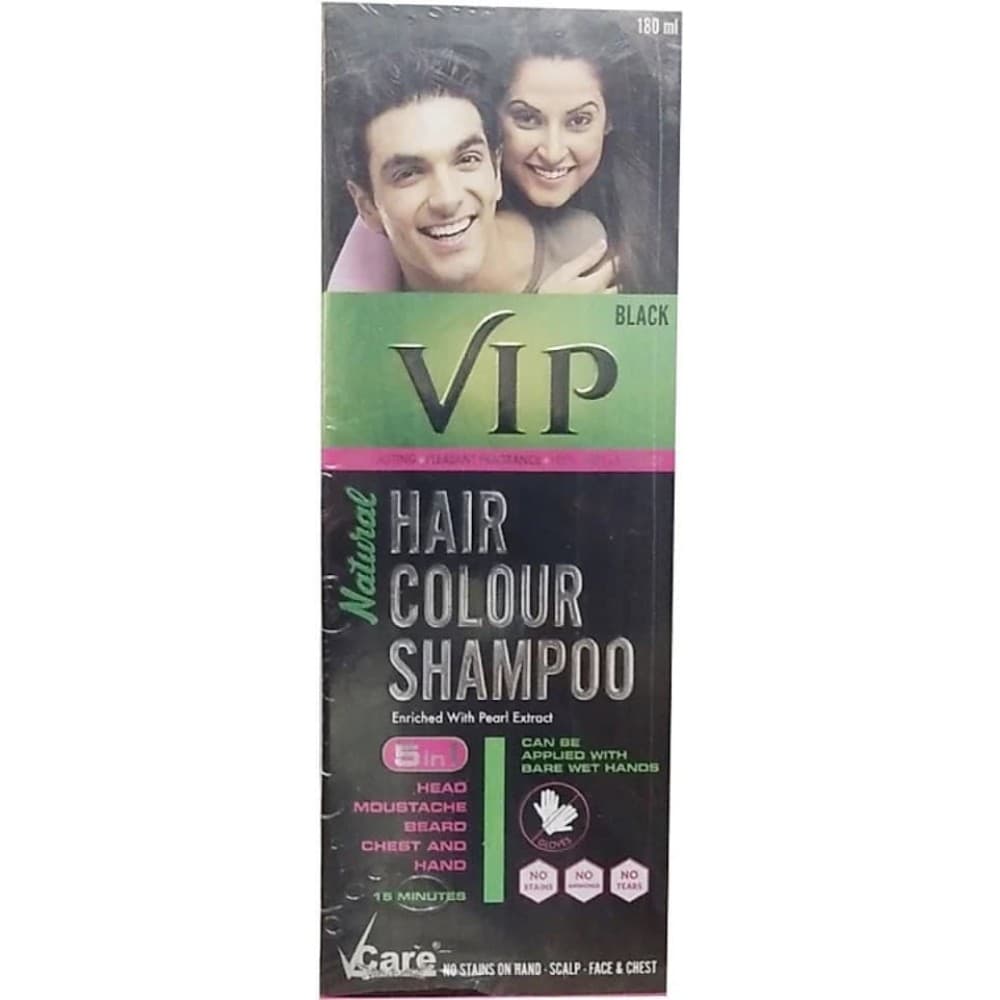 Vip natural hair colour shampoo