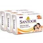 Santoor Almond soap healthy glow (125gm)