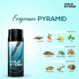 Wild stone aqua fresh deodorant body spray