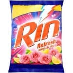 Rin detergent powder refresh lemon and rose