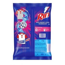 Rin detergent powder bright like new