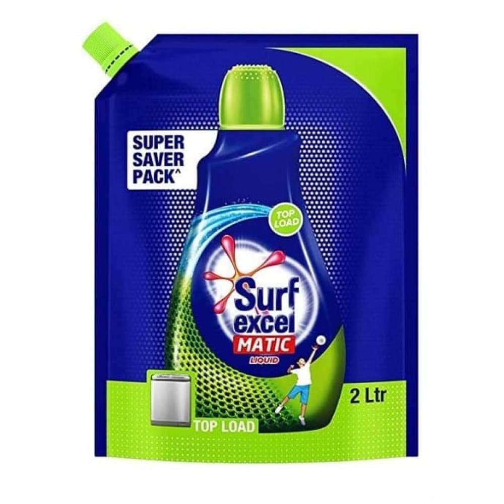 Surf excel matic top load liquid detergent pouch