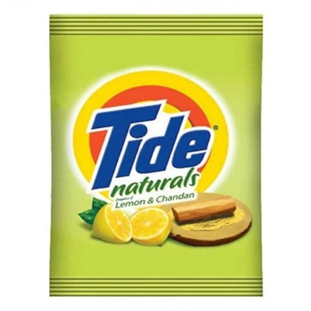 Tide naturals lemon and Chandan