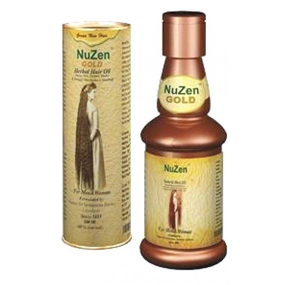Nuzen gold herbal hair oil for men and women