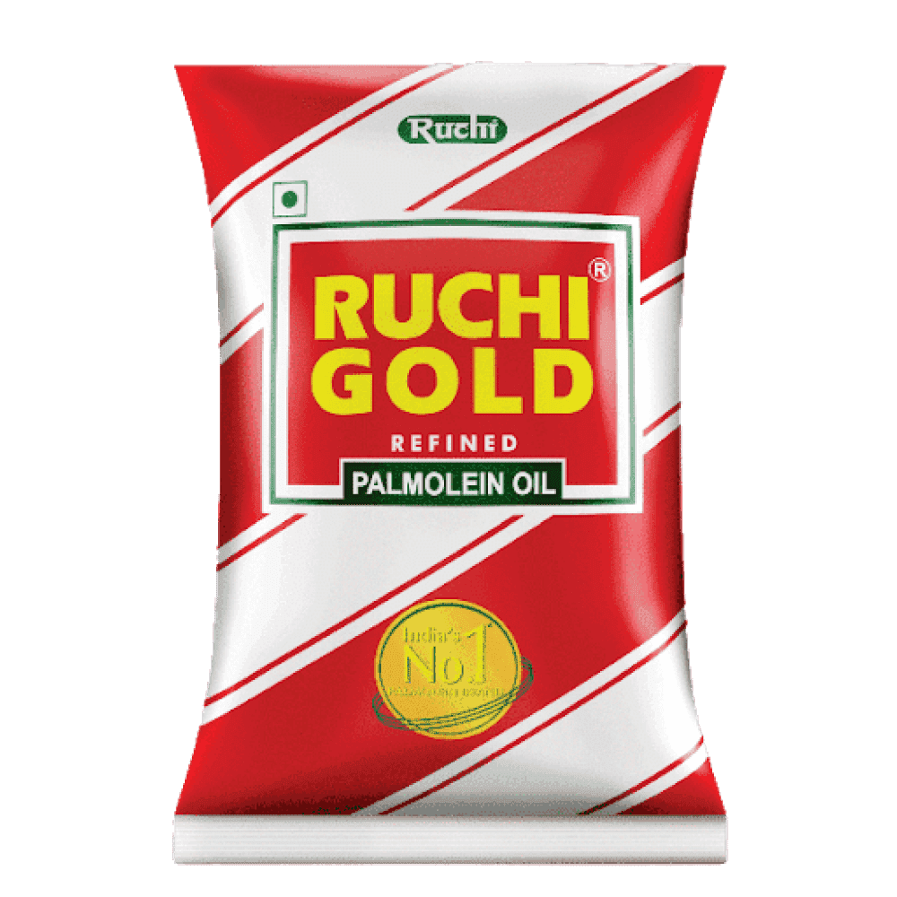 Ruchi gold refined palmolein oil (1L pouch)