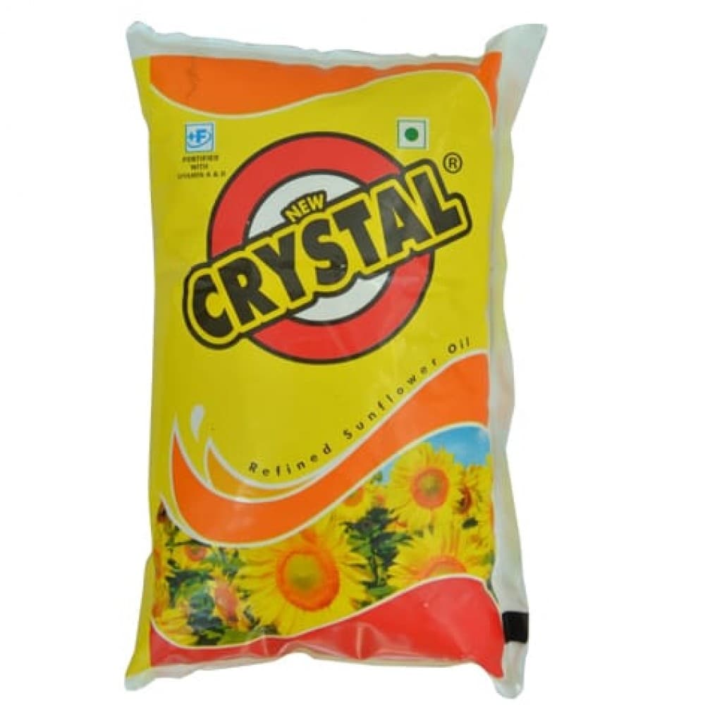 New crystal refined sunflower oil