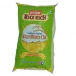 Priya rice rich rice bran oil