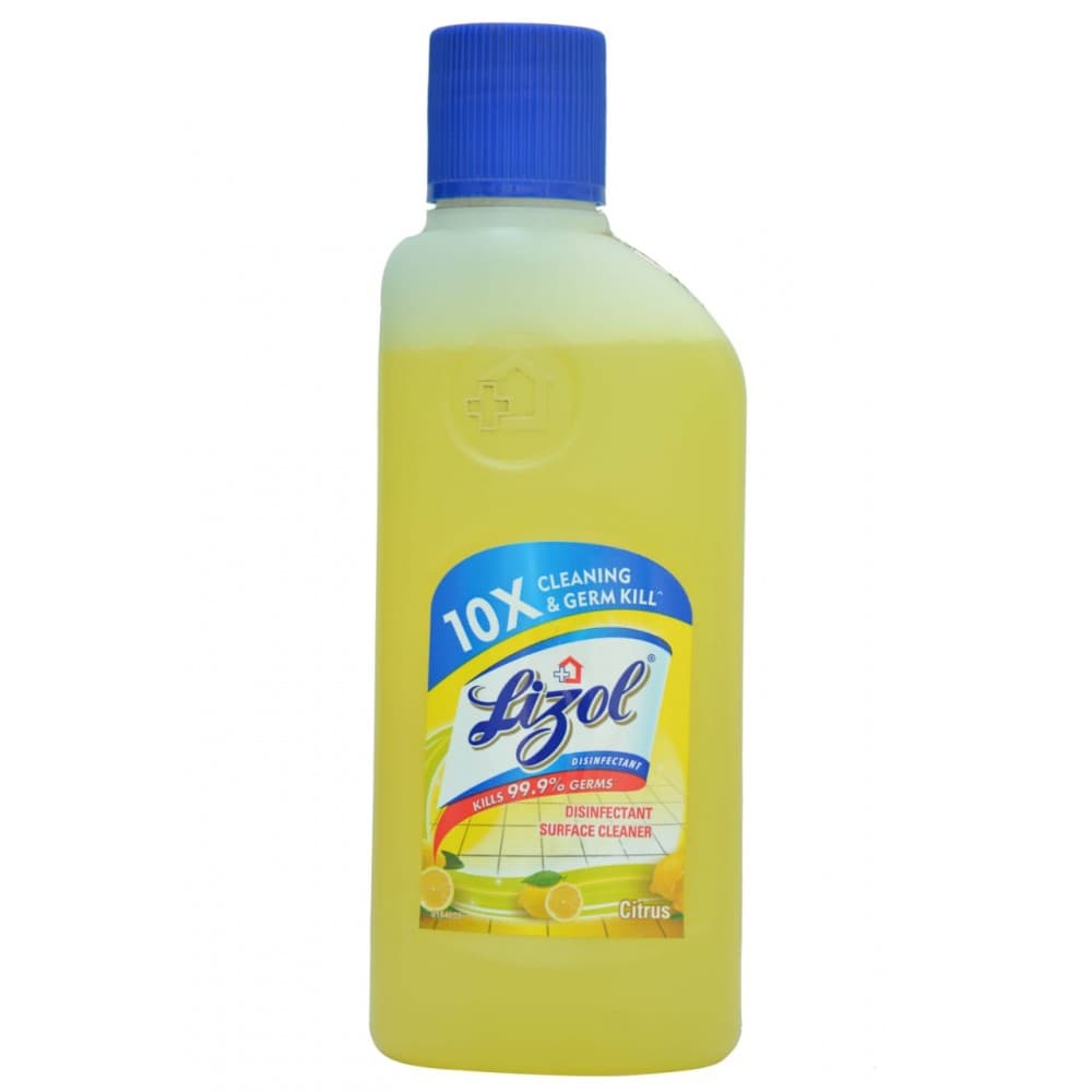 Lizol surface cleaner citrus