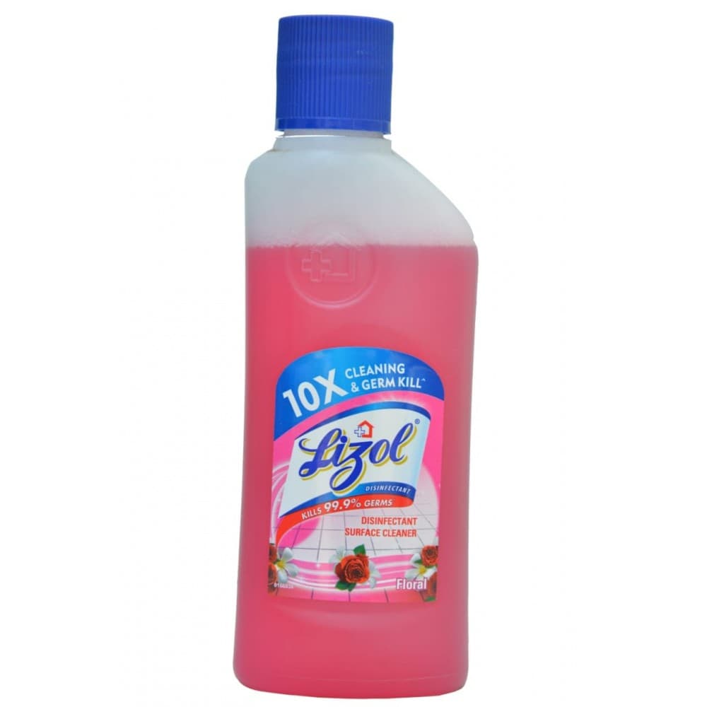 Lizol surface cleaner floral